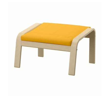 IKEA Підставка для ніг POANG Жовтий (ИКЕА ПОЭНГ)