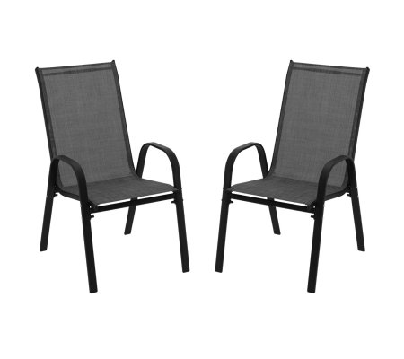 Комплект садовых стульев Garden Line NEO3685 2 шт Черный