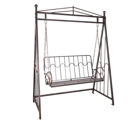 Садова гойдалка Garden Line 162x90x205 см Антична бронза