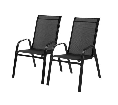 Комплект садовых стульев Garden Line TIH1625 2 шт Черный