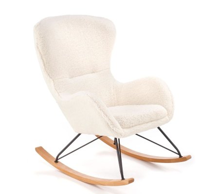 Кресло-качалка мягкое Halmar Liberto-2 Бежевый