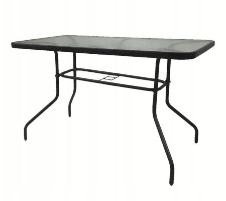 Садовий стіл Kontrast BERGAMO TRIO 120 Чорний