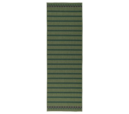 IKEA Килим KORSNING 80x250 см Зелений (ИКЕА КОРСНИНГ)