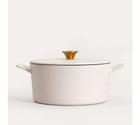 Каструля з кришкою Homla ANDREAS 5 л Бежевий