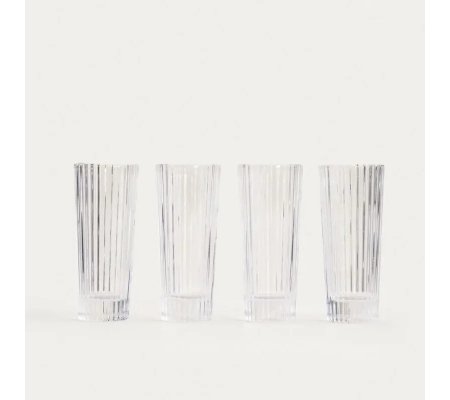 Набор стопок Homla LYNN 50 мл 4 шт Прозрачный