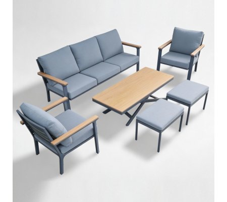 Комплект садових меблів Garden Line TEK0428 Антрацит