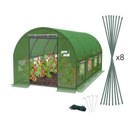 Парник теплица Garden Line 6x3x2 м Зеленый