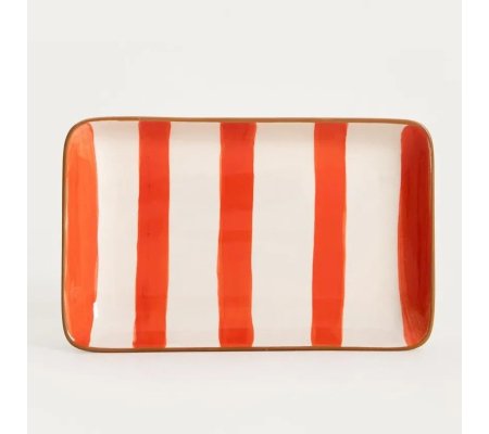 Сервировочное блюдо Homla TORRIT 19x12 см Оранжевый
