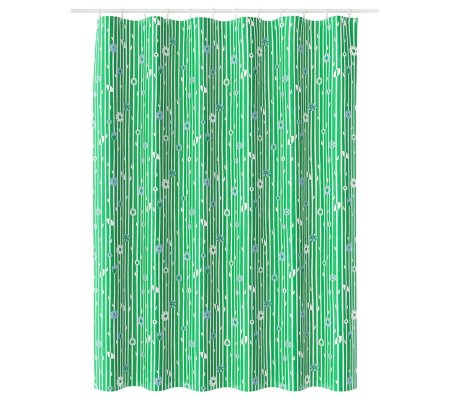 IKEA Фіранка для душу BOLLBUDDLEJA 180x200 см Принт (ИКЕА БОЛЛБУДДЛЕЯ)