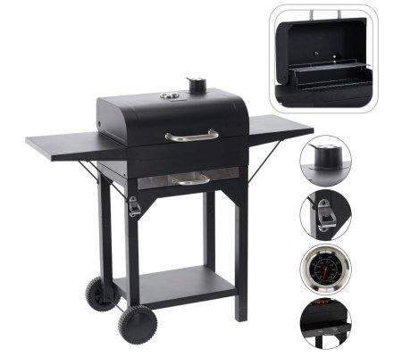 Угольный гриль Garden Line BBQ6049 Черный