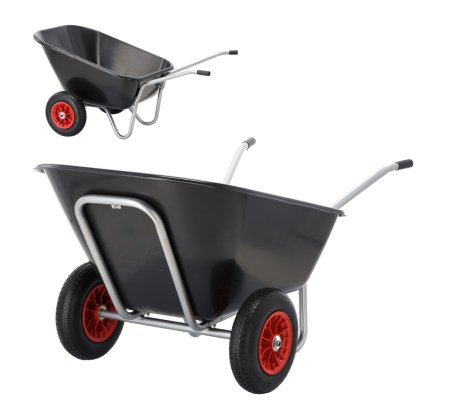 Садовая тележка Garden Line 280 л Черный