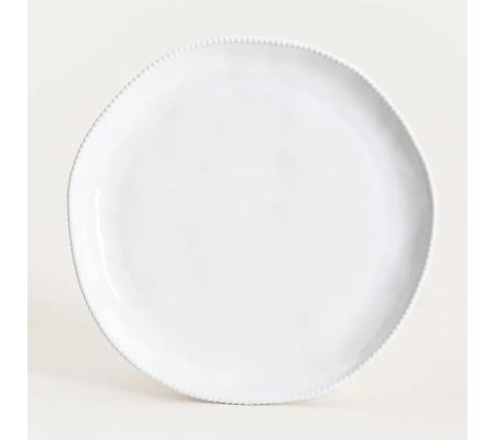Обідня тарілка Homla PADRA 27 см Білий