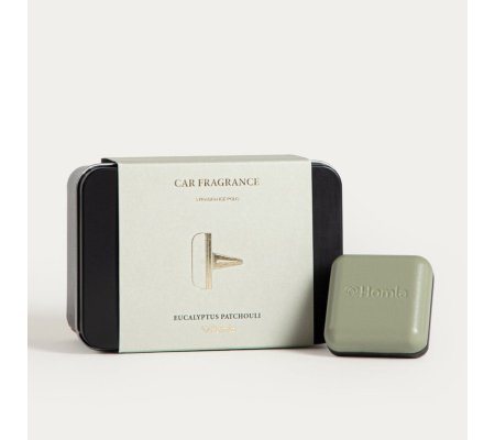Набор автомобильных ароматизаторов Homla URBAN LEATHER Eucalyptus Patchouli 3 шт Зеленый