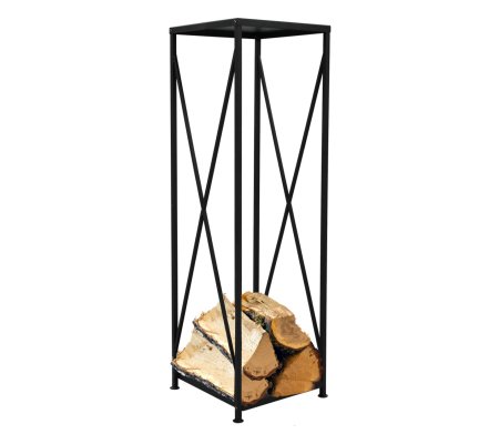 Дровница Garden Line 34x34x111 см Черный