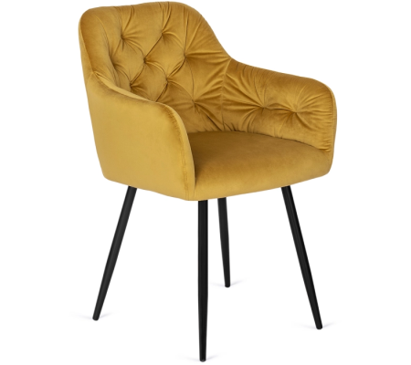 Обеденный стул Mebel Elit VIKI Горчичный, фото Обеденный стул Mebel Elit VIKI Горчичный