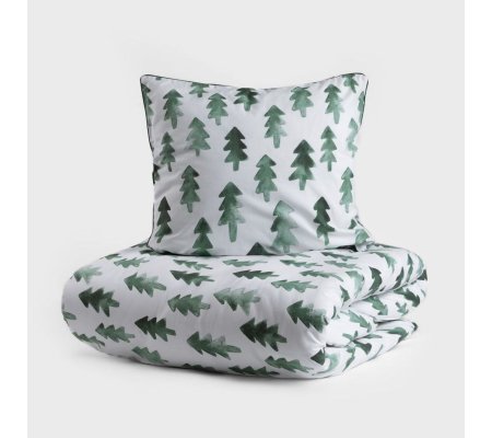 Комплект постільної білизни Homla PINNO 140x200 см Принт, фото Комплект постільної білизни Homla PINNO 140x200 см Принт