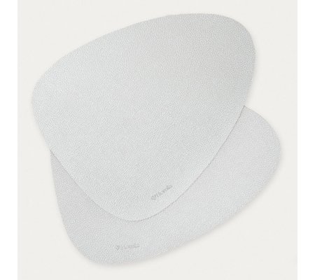 Набор сервировочных ковриков Homla FEMELO 30x38 см 2 шт Серебристый