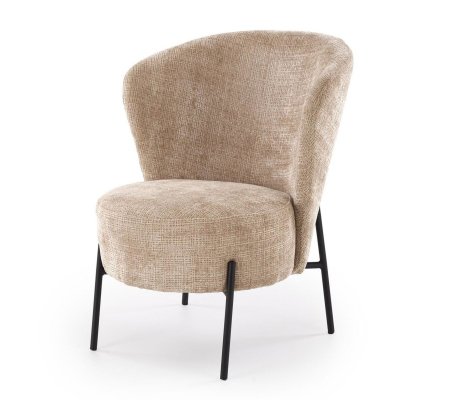 Кресло мягкое Halmar CEZAR Бежевый, фото Кресло мягкое Halmar CEZAR Бежевый