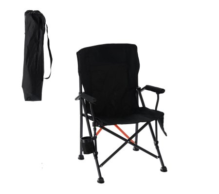 Складное рыбацкое кресло Garden Line LEZ6372 Черный