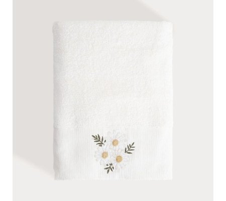 Полотенце для тела Homla SUNFLOWER 70x130 см Экрю