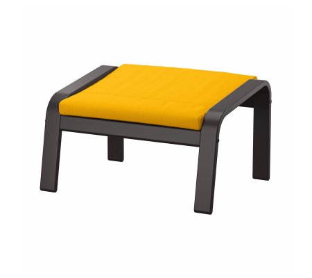 IKEA Підставка для ніг POANG Жовтий (ИКЕА ПОЭНГ)