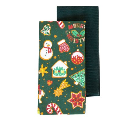 Набор кухонных полотенец Homla GRINCHY 45x65 см 2 шт Принт, фото Набор кухонных полотенец Homla GRINCHY 45x65 см 2 шт Принт