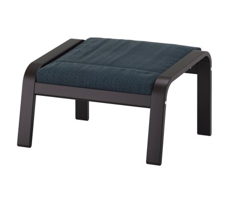 IKEA Подставка для ног POANG Темно-синий (ИКЕА POÄNG)