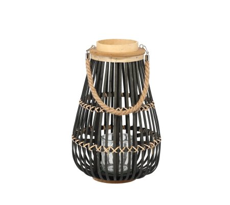 Подсвечник-фонарь Garden Line ILS9630 Черный