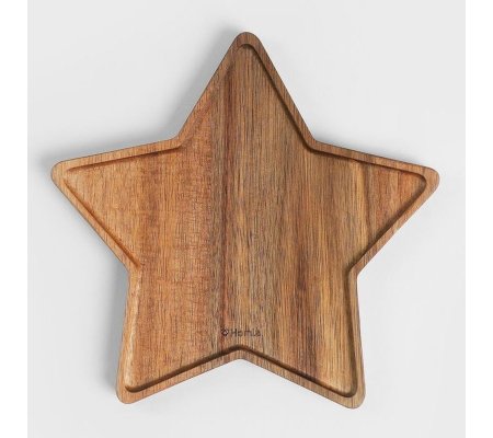 Сервировочная доска Homla XMAS MOOKA 25x24 см Дерево