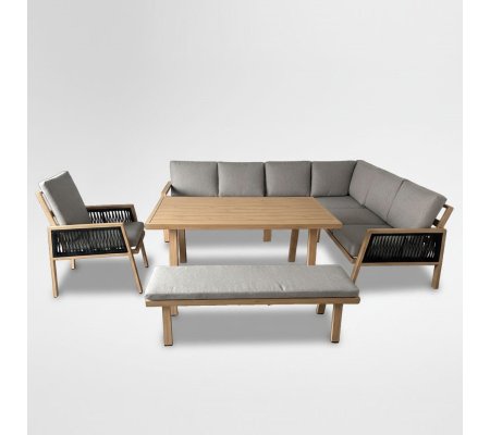 Комплект садовой мебели Garden Line OTTAWA Серый