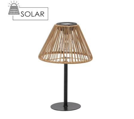 Декоративний світильник на сонячній батареї Garden Line LAP5979 Коричневий