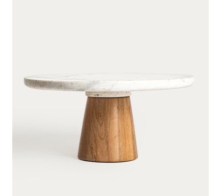 Сервировочная подставка Homla MARBLE Marmur 28 см Белый