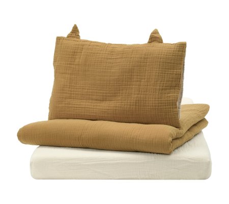IKEA Комплект постельного белья GULDVAVARE 110х125 см Желтый (ИКЕА ГУЛЬДВАВАРЕ)