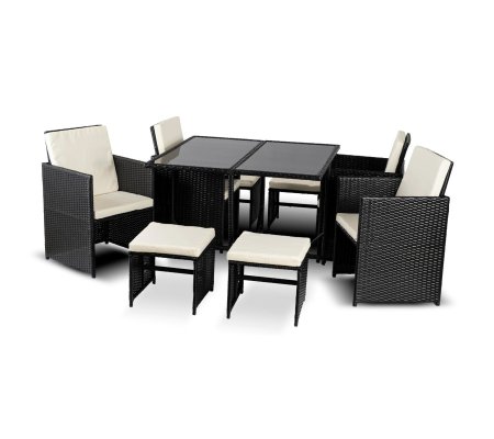 Комплект садовой мебели Mebel Elit BONITO Черный