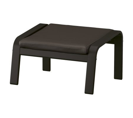 IKEA Подставка для ног POANG Коричневый (ИКЕА ПОАНГ)