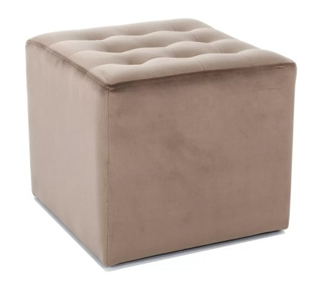 Пуф Signal LORI Welur Темно-бежевый