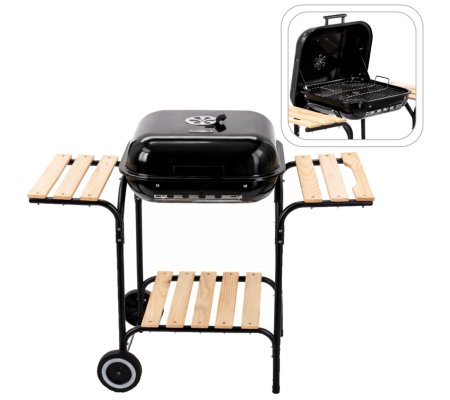Угольный гриль Garden Line BBQ0155 Черный