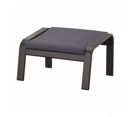 IKEA Подставка для ног POANG Темно-серый (ИКЕА ПОЭНГ)