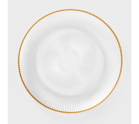 Обеденная тарелка Homla LYNN 28 см Прозрачный, фото Обеденная тарелка Homla LYNN 28 см Прозрачный