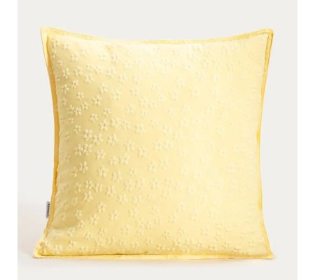 Декоративна наволочка Homla BLOMSTER 45х45 см Желтый