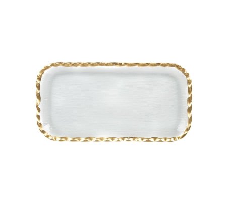 Сервірувальне блюдо Homla ELSOY 29x15 см Прозорий