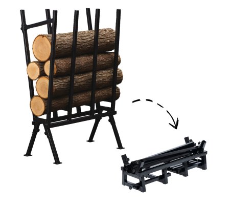 Дровница (козлы для резки) Garden Line 81x37x103 см Черный, фото Дровница (козлы для резки) Garden Line 81x37x103 см Черный