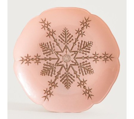 Десертна тарілка Homla FAROS 21 см Принт, фото Десертна тарілка Homla FAROS 21 см Принт