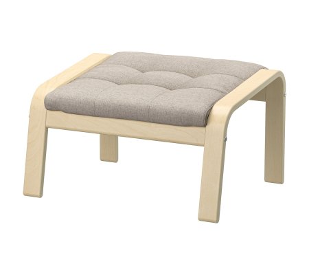 IKEA Підставка для ніг POANG Бежевий (ИКЕА ПОАНГ)