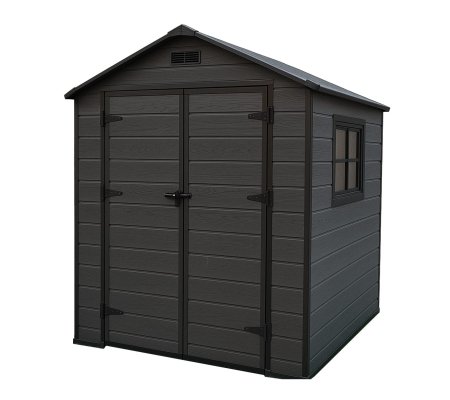 Садовий будиночок Garden Line STORVEN 182x181x219 см Чорний