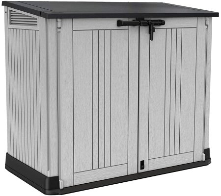 Садова шафа Keter STORE IT OUT 880 л Сірий, фото Садова шафа Keter STORE IT OUT 880 л Сірий