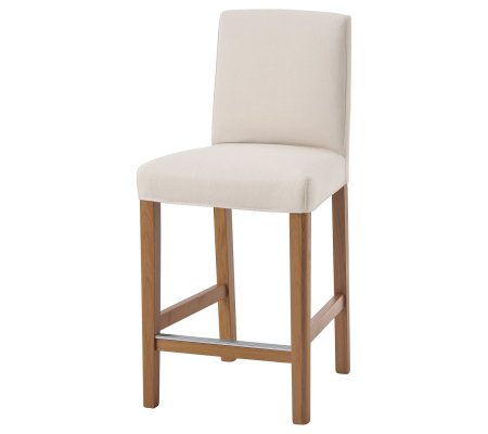 IKEA Барный стул BERGMUND Бежевый (ИКЕА БЕРГМУНД)