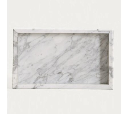 Декоративный поднос Homla MARMURI Белый