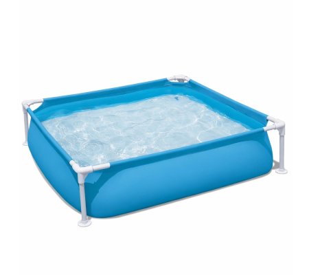 Дитячий каркасний басейн Bestway 56217 MY FIRST FRAME POOL 122х122 см Різнокольоровий