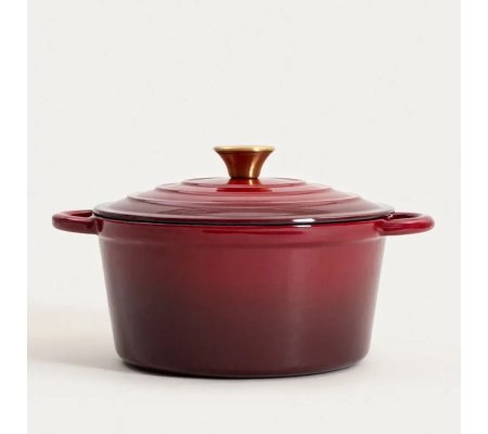 Каструля з кришкою Homla ANDREAS 4 л Бордовий